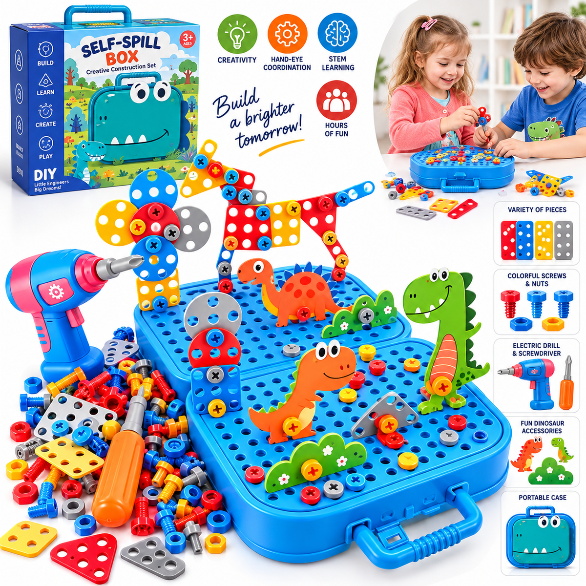Juego taladro infantil