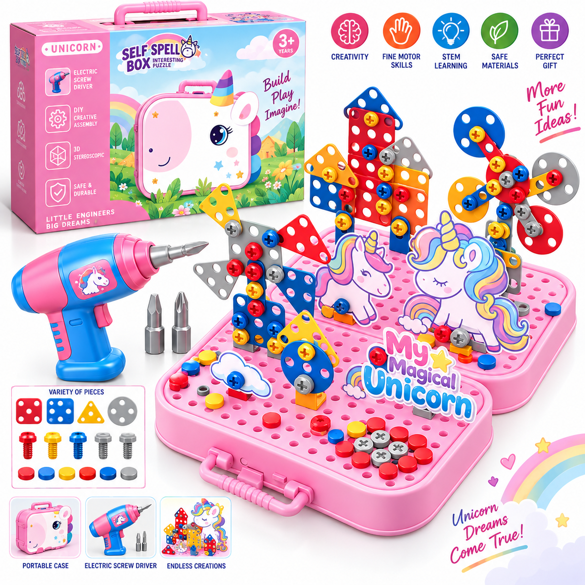 Juego taladro infantil