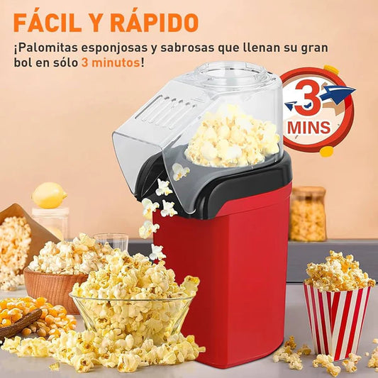 ¡OFERTÓN!🔥 Palomitas listas en menos de 2 minutos ⏱ sin aceite y sin esfuerzo 🍿